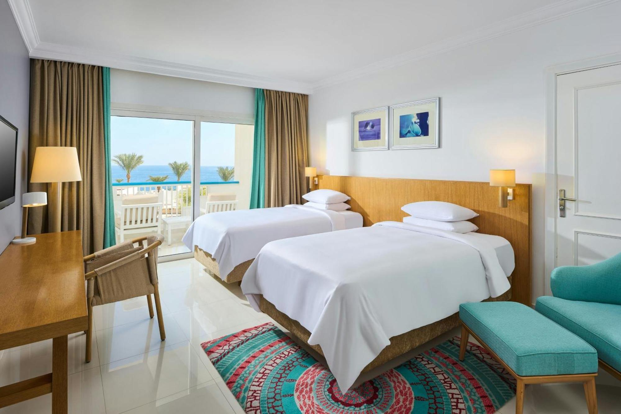 Premium Sea View Room Guest room 2 Twin beds